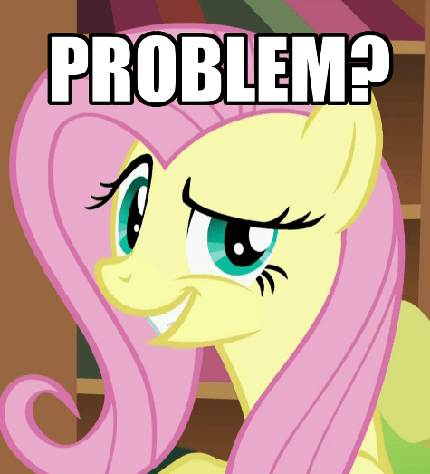 It's impossible for Fluttershy to not look cute.