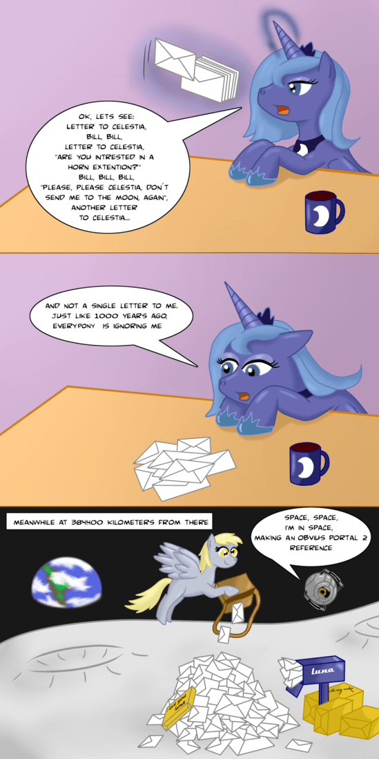 Poor Luna.